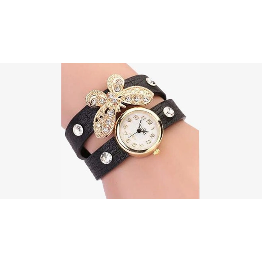 Gold Butterfly Charm Watch – For a Dainty Look!