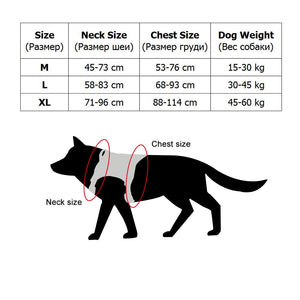 TACTICAL DOG HARNESS VEST WITH HANDLE